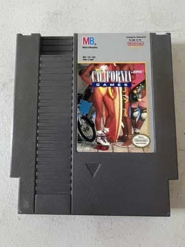 California Games NES Nintendo Entertainment System Video Game Retro Sports