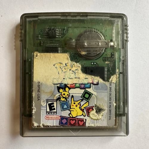 Pokemon Puzzle Challenge (Nintendo Game Boy Color) Authentic Pokémon GameBoy