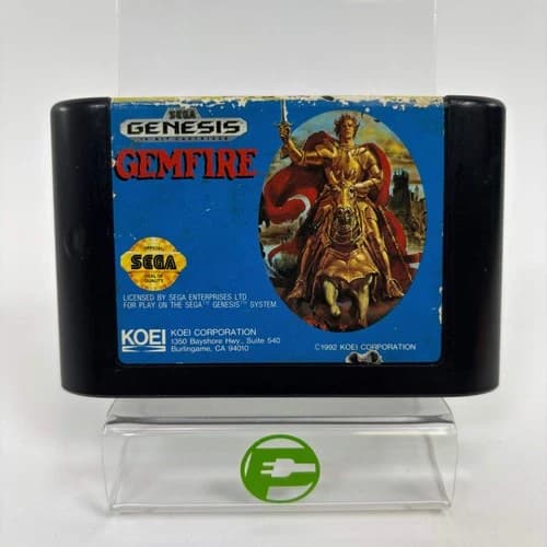 Gemfire (Sega Genesis, 1992) - Game Only