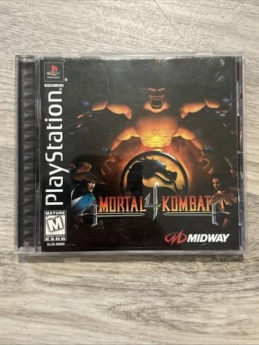 Mortal Kombat 4 (Sony PlayStation 1, 1998) Complete Tested CIB PS1 Reg Card