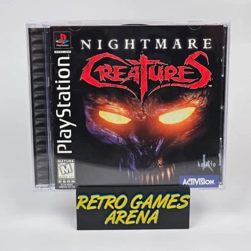 Nightmare Creatures (PlayStation 1 PS1) CIB COMPLETE