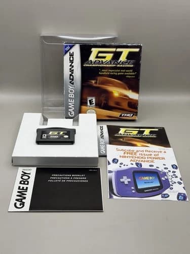 GT Advance Championship Racing (Nintendo Game Boy Advance, 2001) CIB - Complete