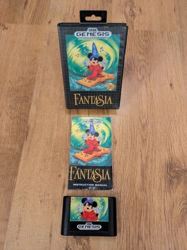 Fantasia Sega Genesis Mega Drive Complete 💥