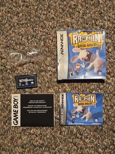 Rayman Raving Rabbids for Gamboy Advance - GBA CIB COMPLETE