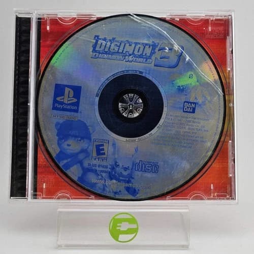 Digimon World 3 (Sony PlayStation 1 PS1, 2002)