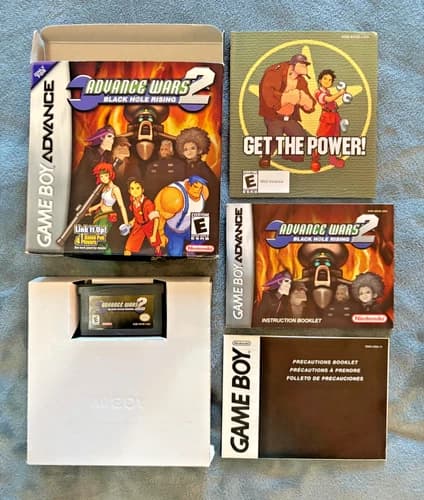 Advance Wars 2: Black Hole Rising (Gameboy Advance) Authentic Original Complete