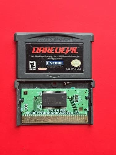 DareDevil Game Boy Advance Nintendo GBA Marvel Authentic Cleaned Tested