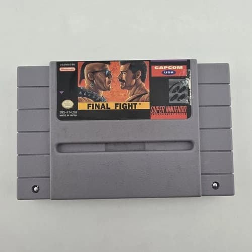 Final Fight - Cartridge Only - Super Nintendo Snes - Authentic - Tested