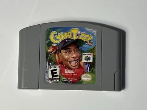CyberTiger - N64, Nintendo 64 CARTRIDGE ONLY