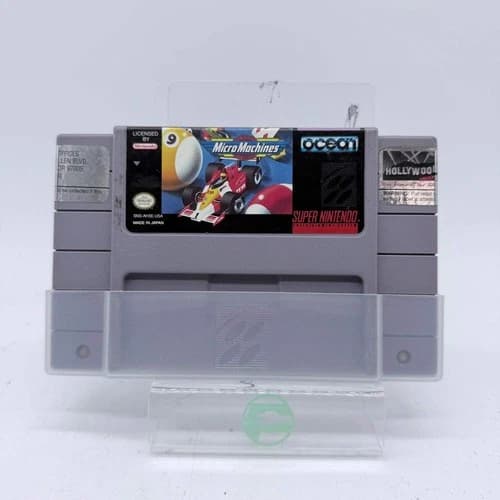Micro Machines (Super Nintendo SNES, 1994)