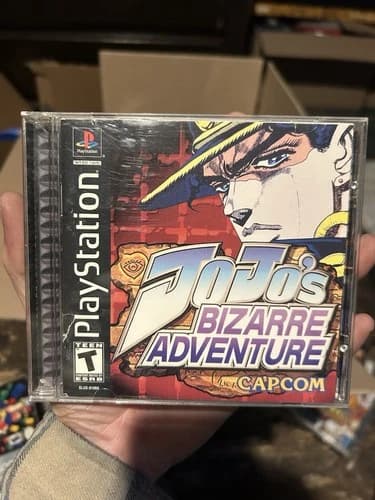 JoJo's Bizarre Adventure Capcom PlayStation 1 PS1 Complete w/ Manual
