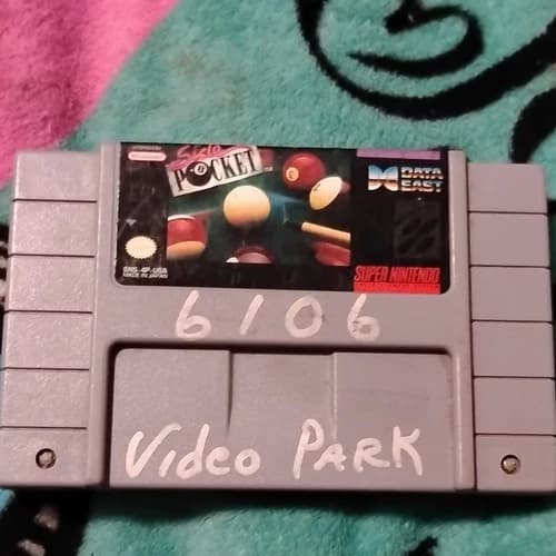 Data East Side Pocket Super Nintendo SNES NTSC-U/C Game Cartridge