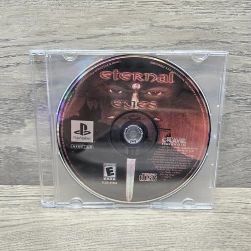 Eternal Eyes PS1 (Sony PlayStation 1, 2000) Disc Only Tested Working