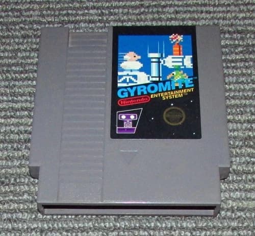 Gyromite for Nintendo NES Authentic Fast Free Shipping