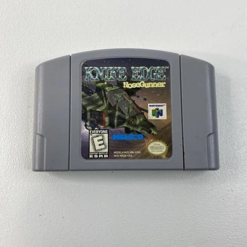 Knife Edge Nose Gunner Nintendo 64 N64 Authentic Game Cartridge Tested Authentic