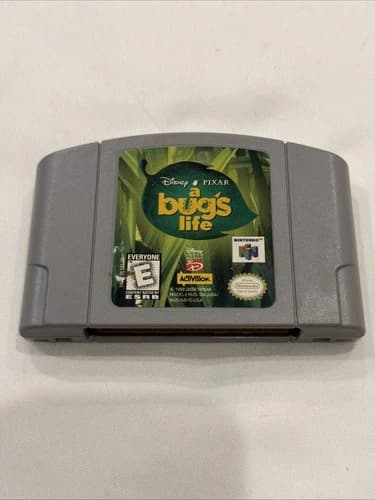 Disney Pixar A Bug's Life (Nintendo 64) N64 Video Game - TESTED Authentic! 🔥