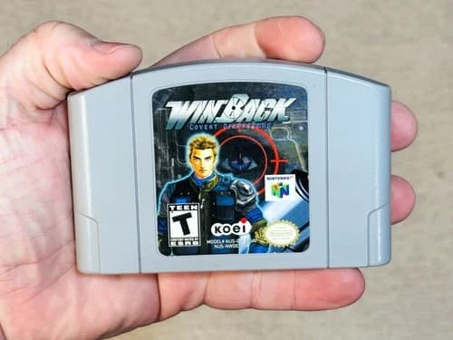 Winback Covert Operations (Nintendo 64, N64) Game - Authentic - Tested