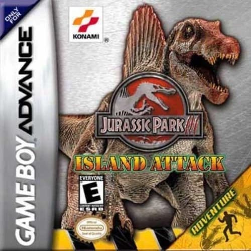 Jurassic Park III: Island Attack - Game Boy Advance GBA Game