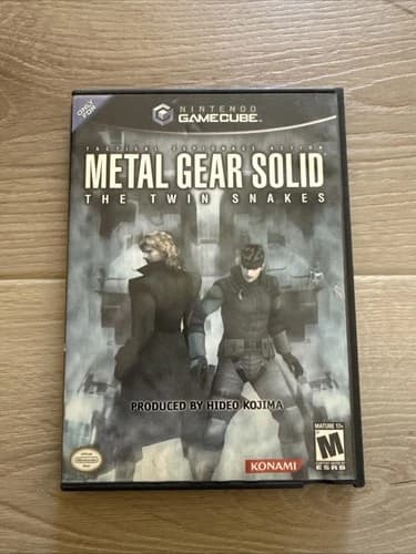 Metal Gear Solid: The Twin Snakes For Nintendo GameCube CIB Complete