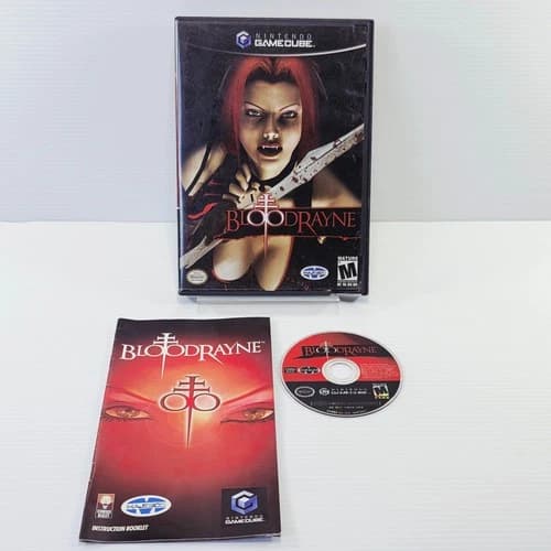 [B2G1 Free] BloodRayne (Nintendo GameCube, 2003) Complete CIB - Tested