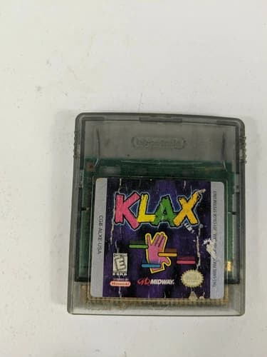 Klax (Nintendo Game Boy Color, 1999) Cart Only Tested