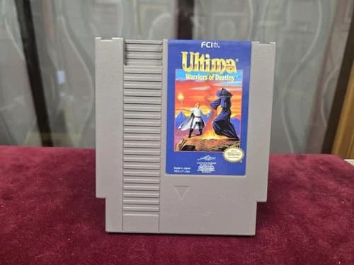Nintendo Ultima Warriors Of Destiny (NES, 1993) Tested AUTHENTIC