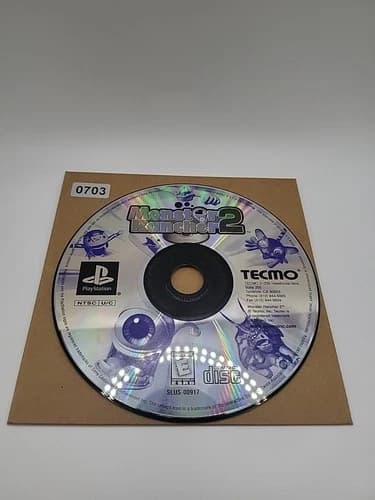 Monster Rancher 2 - Playstation PS1 - Disc Only