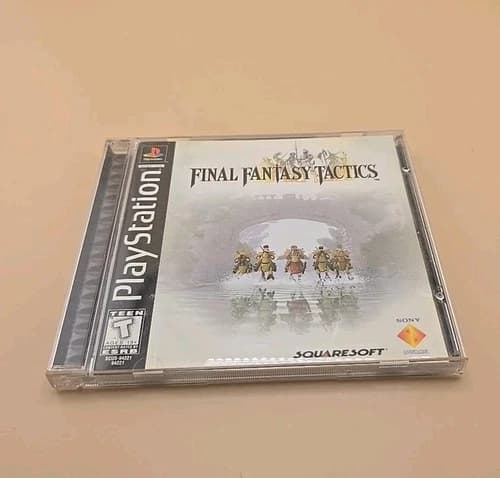 FINAL FANTASY TACTICS, PS1, PLAYSTATION 1, CIB, SQUARESOFT