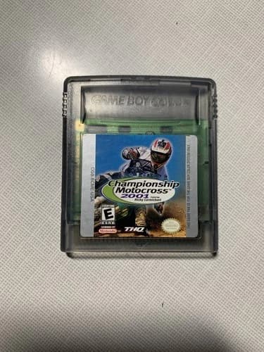 Championship Motocross 2001 (Nintendo GameBoy Color 2000) Cartridge Only