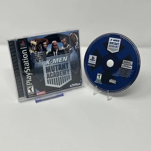 X-Men Mutant Academy Sony PlayStation 1 PS1 Tested Working Complete CIB