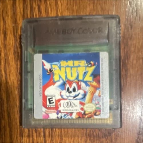 Infogrames Mr. Nutz Nintendo Game Boy Color Game Cartridge E-Everyone