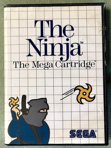 The Ninja Sega Master System Complete Tested/Working