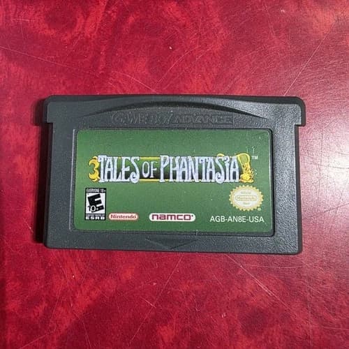 NAMCO Tales of Phantasia Nintendo Game Boy Advance NTSC-U/C Game Cartridge