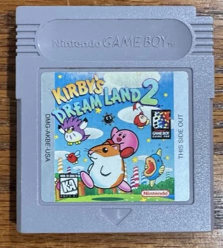 Kirby's Dream Land 2 Nintendo Game Boy GB