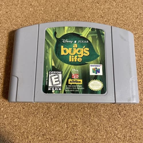 Nintendo 64 - Disney Pixar - N64 - A Bug’s Life - Cartridge Tested ML319