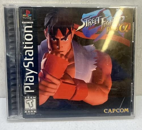 Street Fighter EX Plus Alpha Sony PlayStation Game Ps1