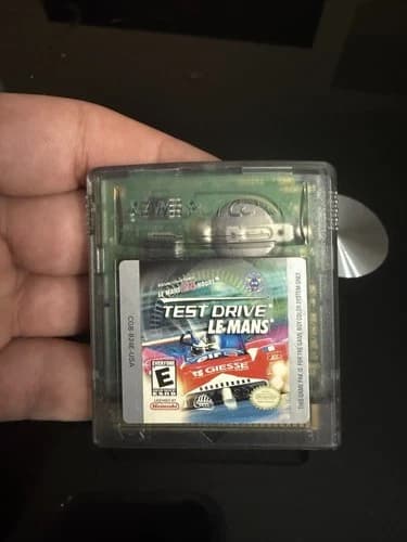 Test Drive Le Mans - Game Boy Color - Cartridge only - TESTED - Nintendo Gameboy