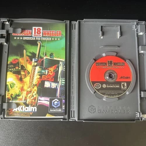 Eighteen 18 Wheeler American Pro Trucker (Nintendo GameCube, 2002) Complete