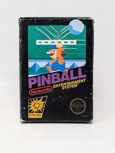 Pinball (Nintendo NES, 1985) - CIB Complete