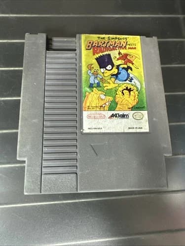 The Simpsons: Bartman Meets Radioactive Man (Nintendo Entertainment System 1992)