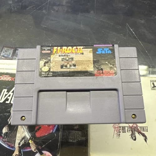 F1-Roc II (Super Nintendo SNES) Cart Only - Tested