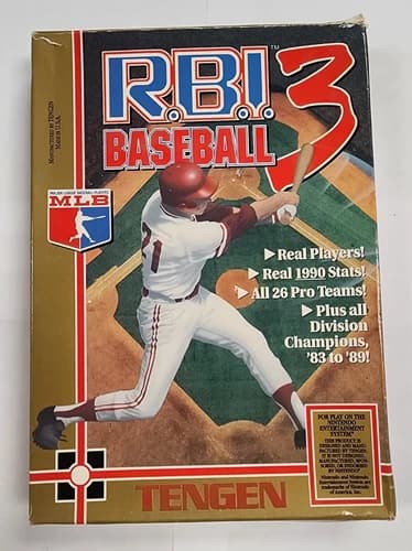 R.B.I. Baseball 3 (Nintendo Entertainment System, 1991)