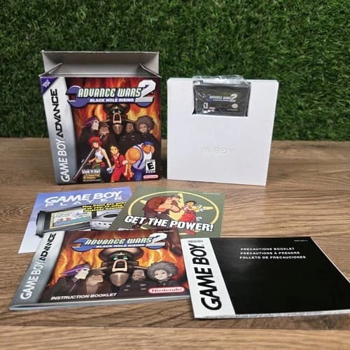 Advance Wars 2: Black Hole Rising Nintendo Game Boy Advance GBA Complete CIB