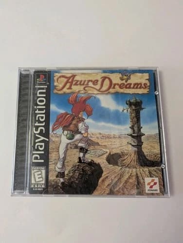 Azure Dreams (Sony PlayStation 1, 1998) CIB Complete