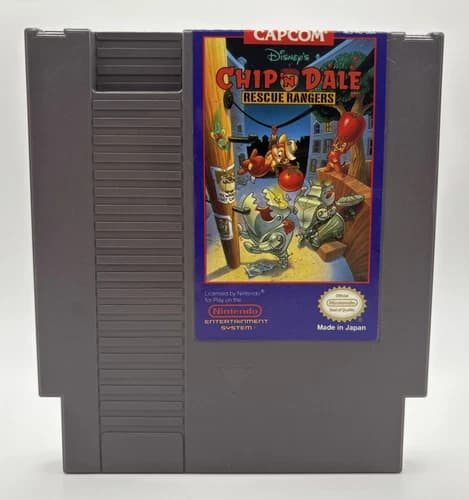 Chip ‘N Dale Rescue Rangers (Nintendo | NES) Retro | Vintage Video Game - Tested