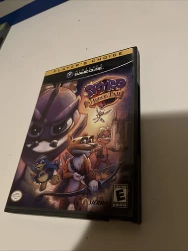Spyro A Hero's Tail Player's Choice (Nintendo GameCube, 2001)