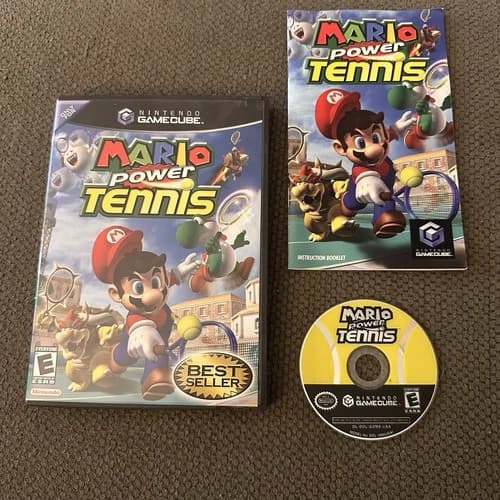 Mario Power Tennis (Nintendo GameCube, 2004)