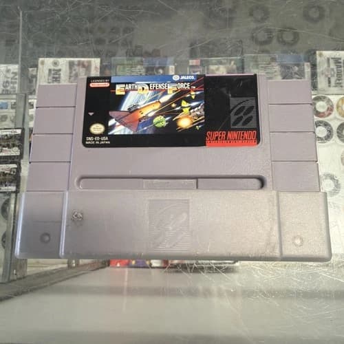 Earth Defense Force (Super Nintendo SNES, 1992) Cart Only | Tested