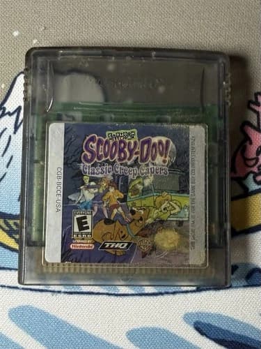 Scooby Doo Classic Creep Capers Nintendo Game Boy Color GBC