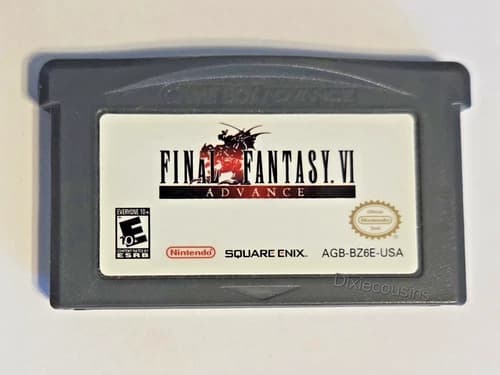 FINAL FANTASY VI Advance Game Boy Authentic Nintendo GBA *Cartridge Only* Tested